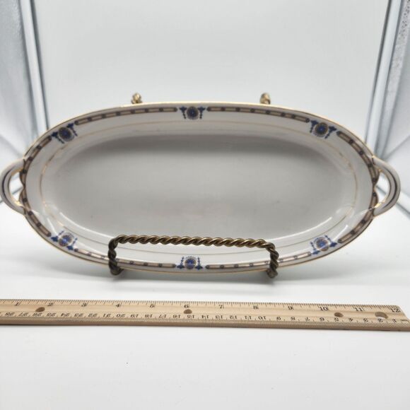 Vintage Noritake Bone China Beverly Pattern Oval Vegetable Serving Dish 9.25" - Picture 1 of 7